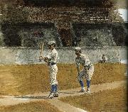 Thomas Eakins The Study of Baseball oil on canvas